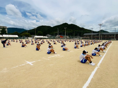 体育祭練習２日目 (4)