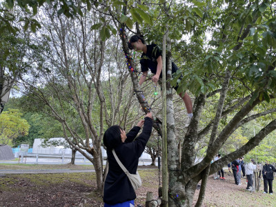 イルミネーション取付 (6)