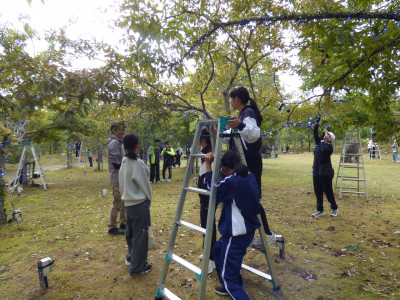 イルミネーション取付 (9)