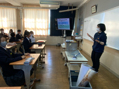 １年生防災学習 (2)