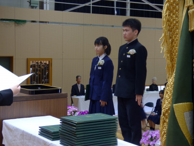 卒業式 (2)