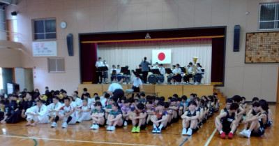 0吹奏楽激励演奏