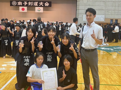 南予剣道大会女子３位 (2)