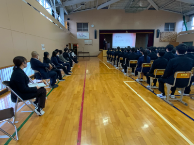 校長先生式辞 (11)