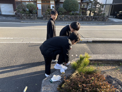 １月14日門松片付け (5)