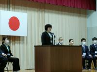 13名の先生方ようこそ三間中学校へ 13名の先生方ようこそ三間中学校へ