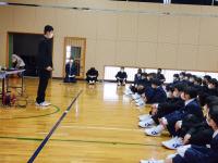 生徒会長歓迎の言葉 生徒会長歓迎の言葉