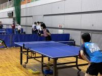 卓球部 大洲市総合体育館で大洲北中や松柏中と練習試合 卓球部 大洲市総合体育館で大洲北中や松柏中と練習試合