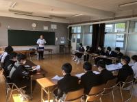 二名小学校運動会ボランティアの説明会