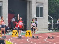 ２年女子100m　決勝