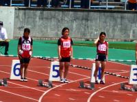 一年生女子100m予選